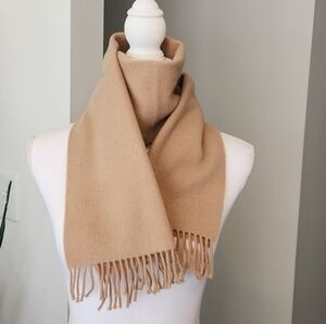 Scottish Wool Scarf Wrap Fringe